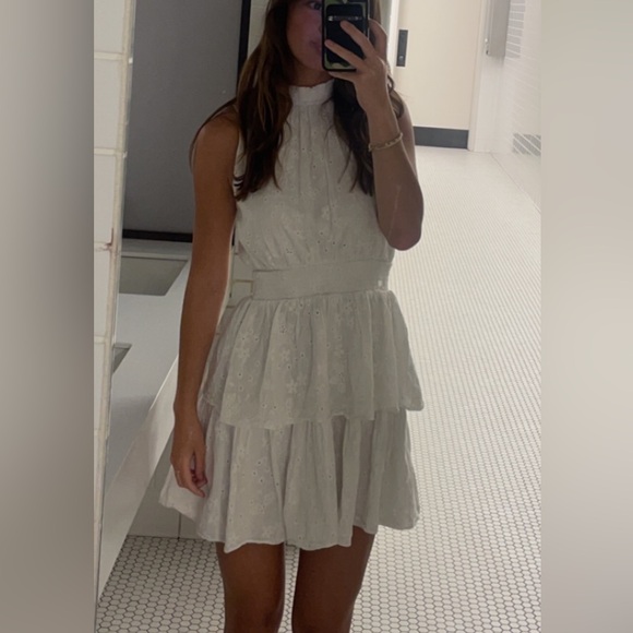 White Laundry Dress - Picture 1 of 3